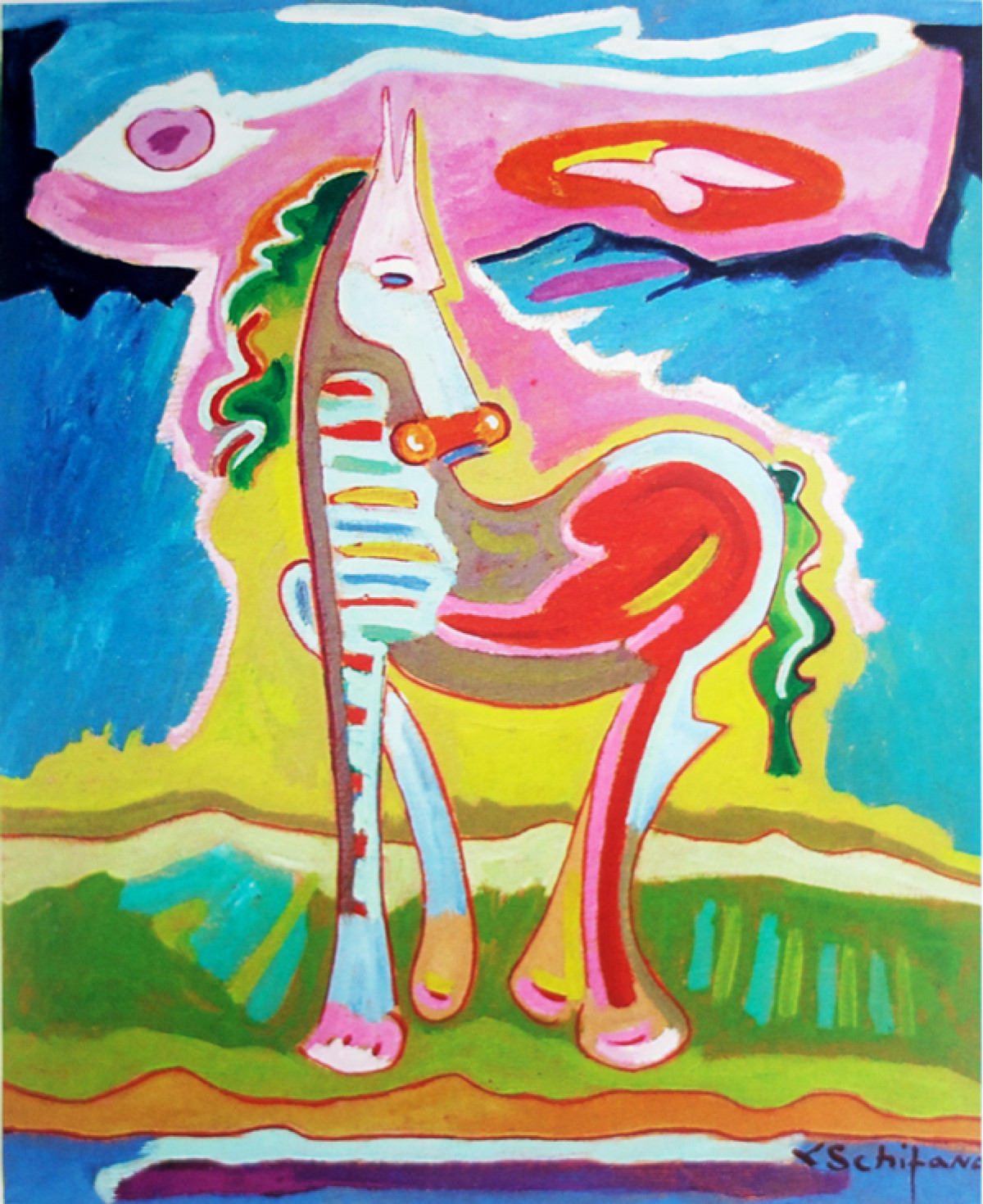 I colori della luce: una mostra di Luciano Schifano a Rio Saliceto