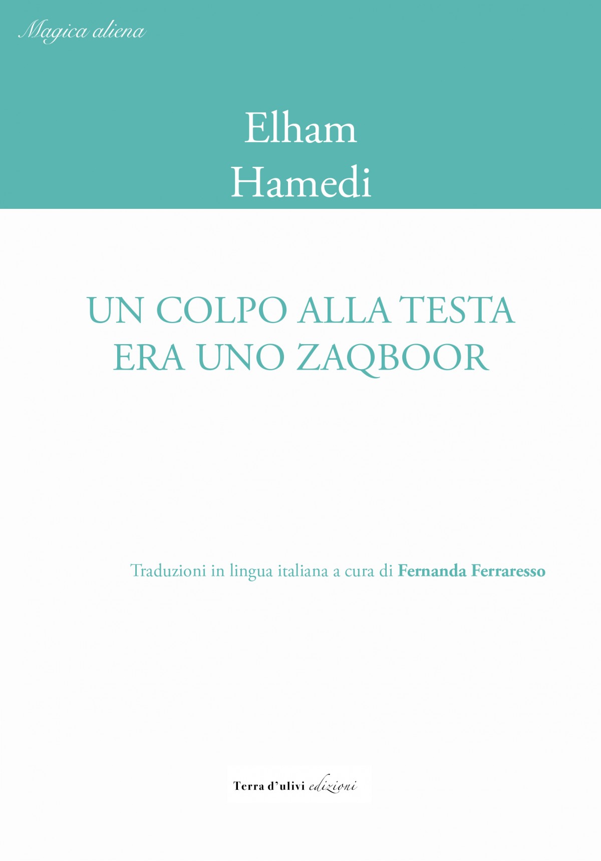 "Un colpo alla testa era uno zaqboor" di Elham Hamedi